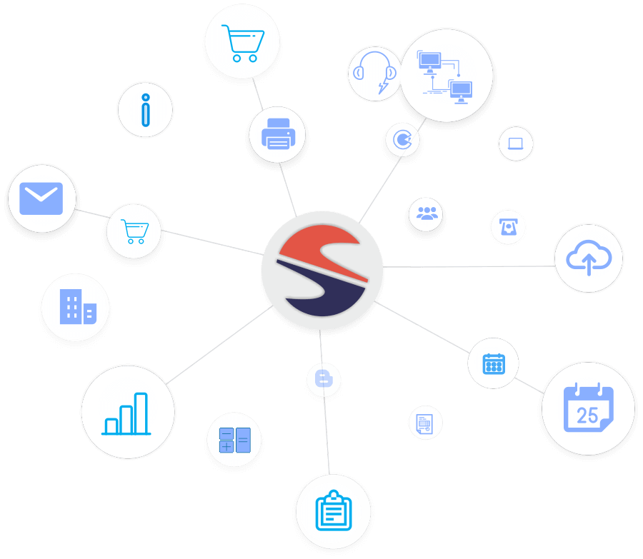 Gestionale integrato: rete, multiutente, cloud, agenda, email
